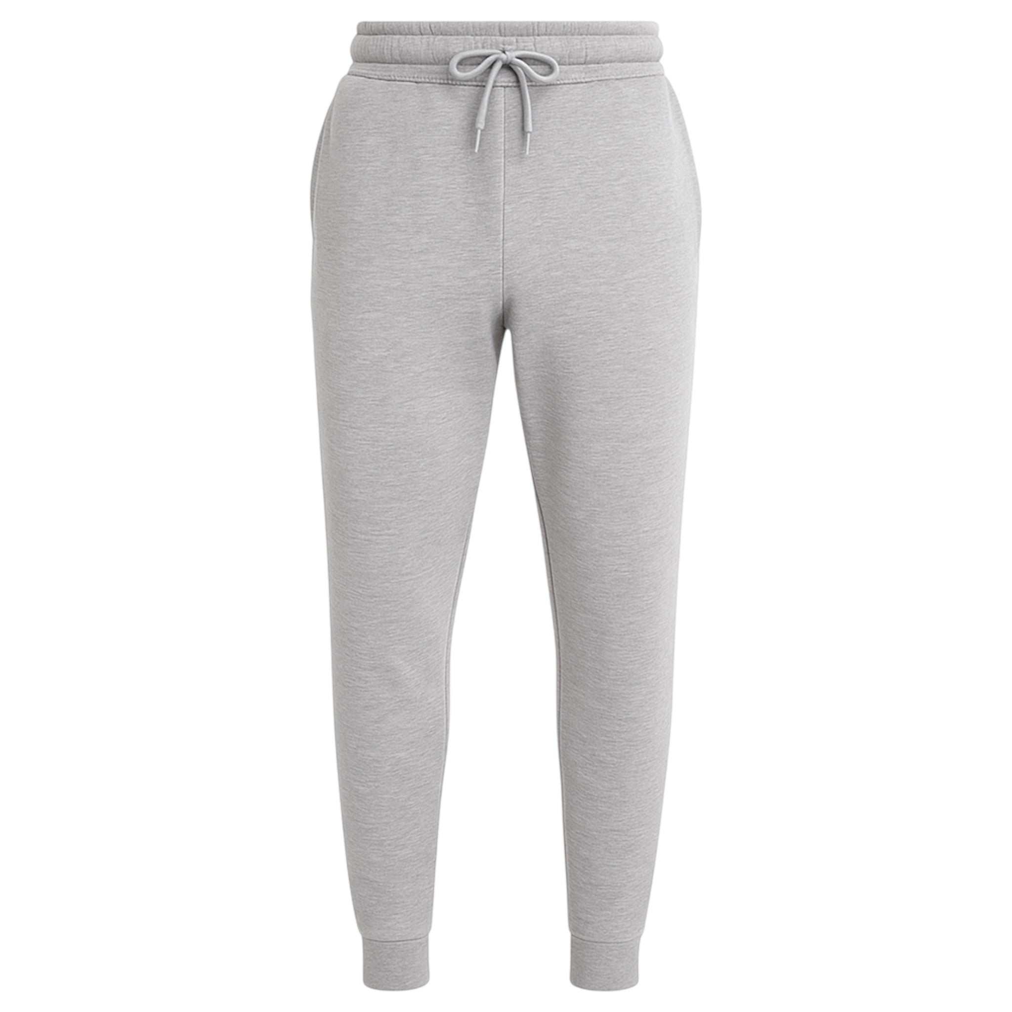 Men's JDN branded hooded tracksuit set in grey – plain hoodie with kangaroo pocket and matching joggers loungewear activewear